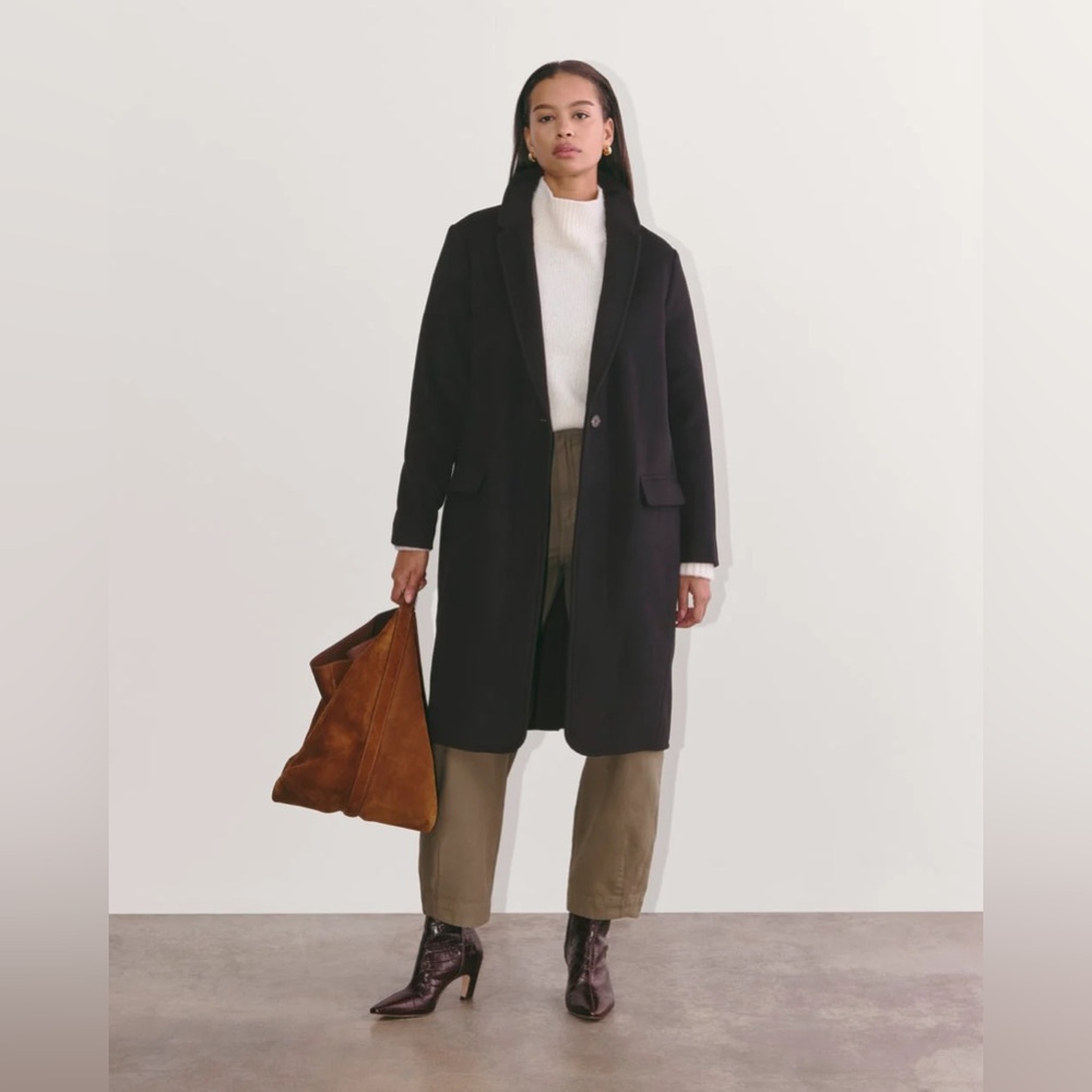 Everlane the Top Coat in Wool Medium